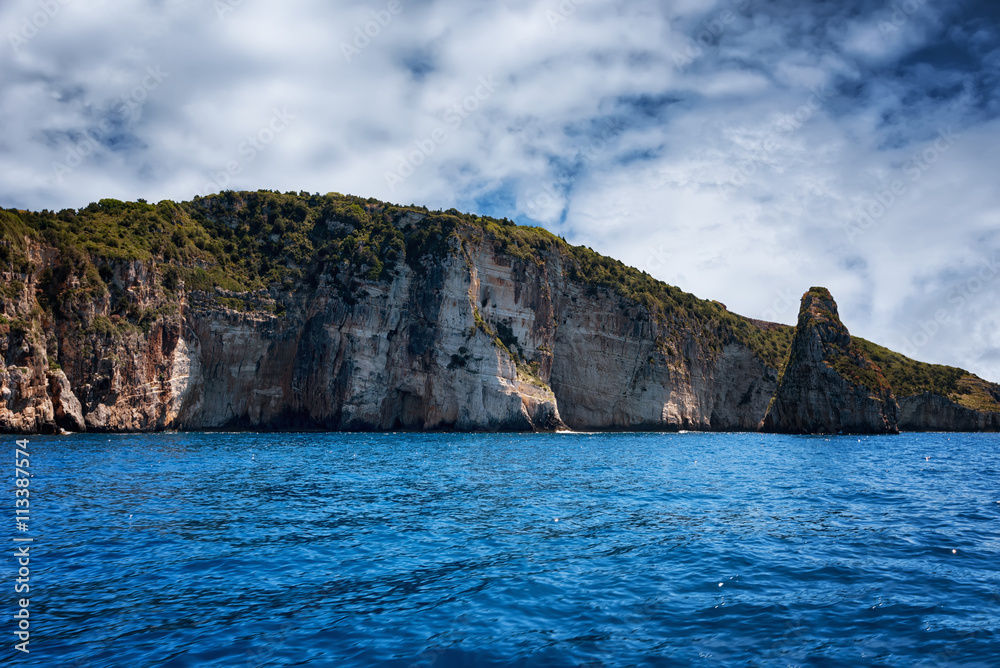 Fototapeta premium Antipaxos island, Ionian sea, Greece