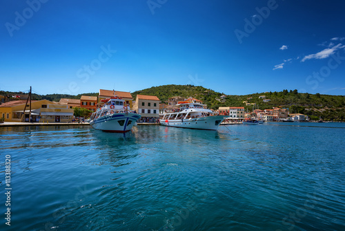 Fototapeta Naklejka Na Ścianę i Meble -  Еarly summer on the Paxos island, Ionian Sea, Greece