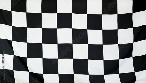  Finish Race Flag real fabric seamless close up © Sehenswerk