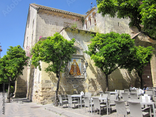 Terrasse vor der Kirche - Jerez 