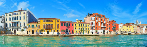 Panorama of Dorsoduro, Venice, Italy photo