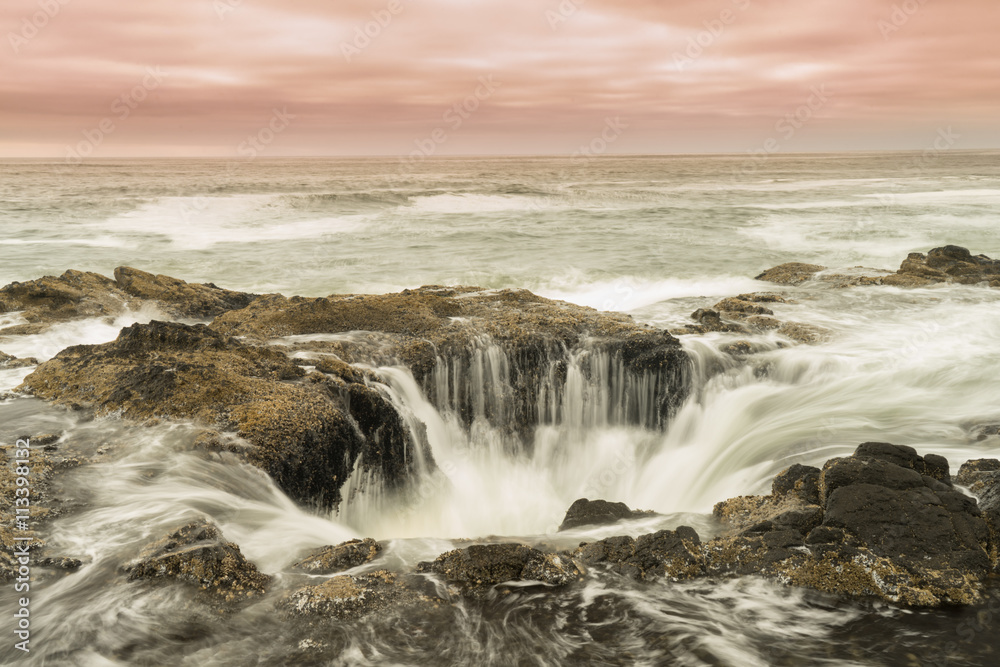 Thor's Well Along The Oregon Coast Thor's Well Along The Oregon Coast