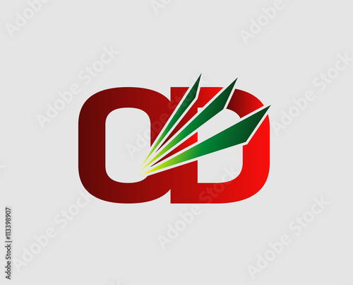 Letter O and D logo
