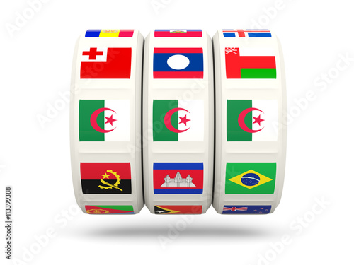 Free Download Slots with flag of algeria - GFXLoad