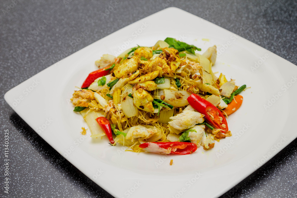 stir-fried noodles stir-fried noodles