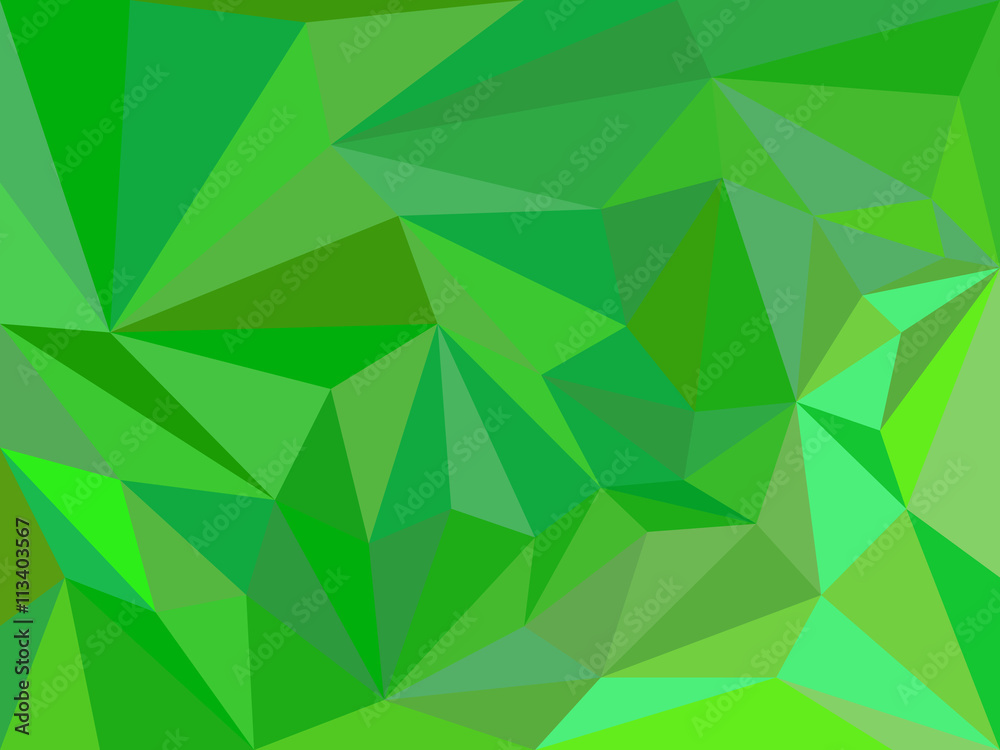 abstract green low polygon background abstract green low polygon background