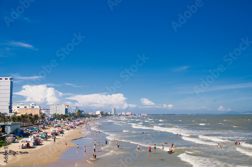Canvas Print Vung Tau city and coast, Vietnam