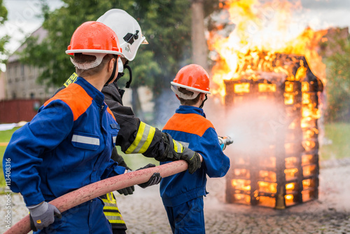 Jugendfeuerwehr im Einsatz