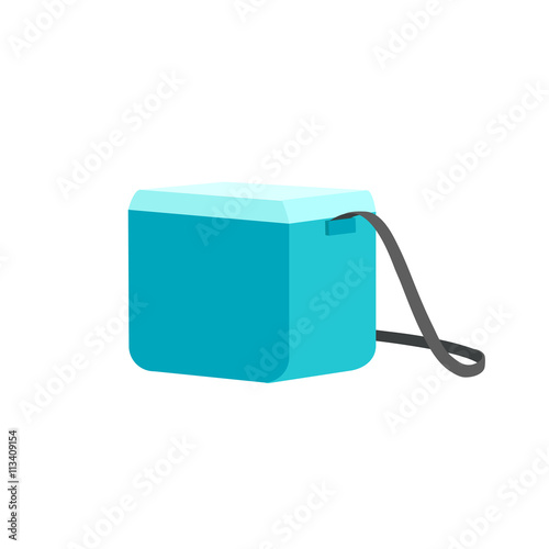 Cooler bag. Vector illustration.