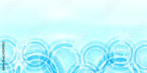 水　暑中見舞い　夏　背景