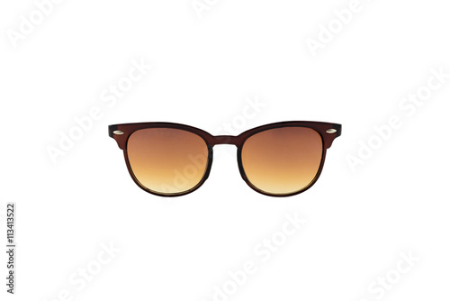 Sunglasses isolated against a white background