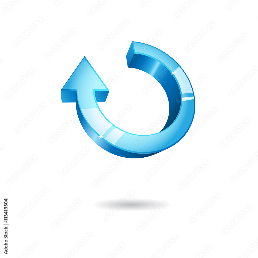 Blue round arrow Blue round arrow