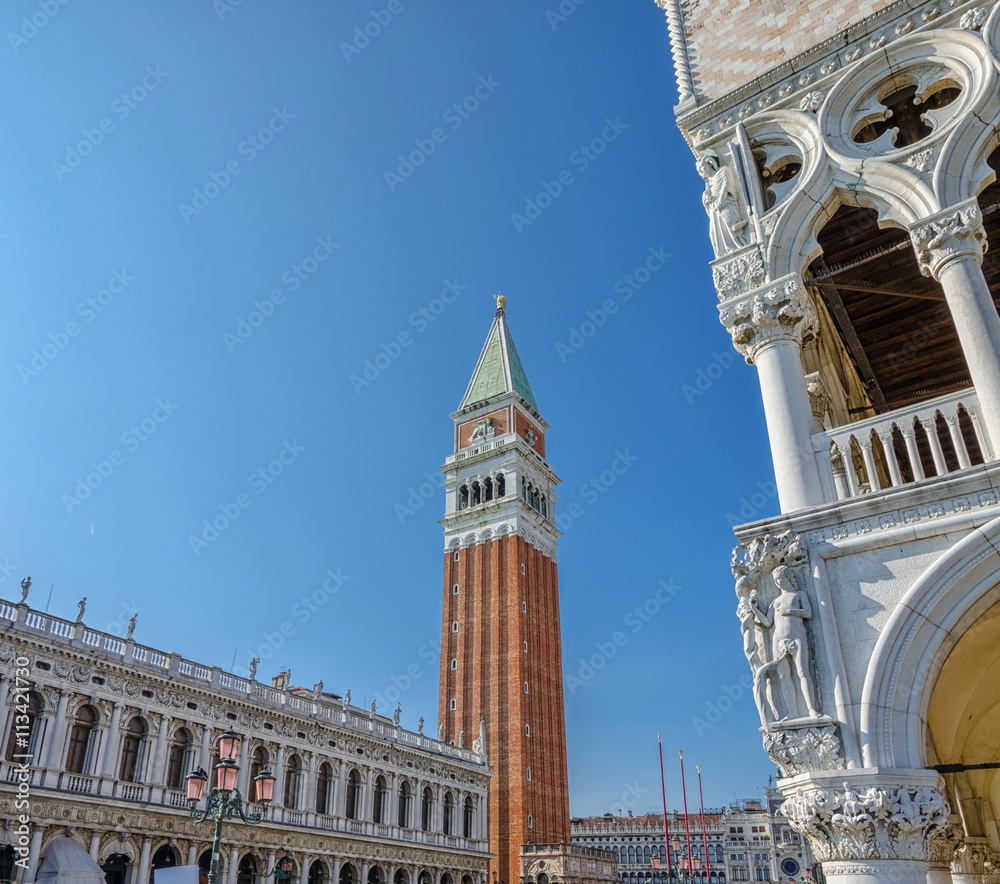 Saint Mark's Campanile in Venice