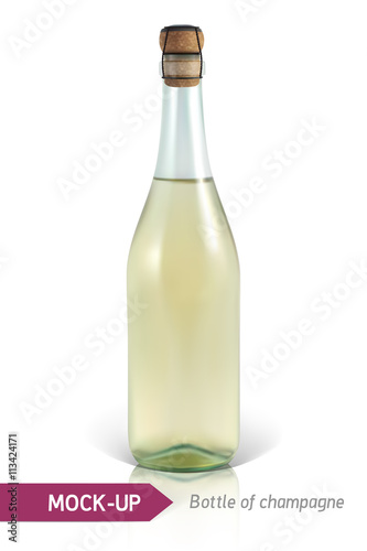 bottle of champagne