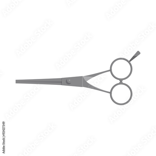 Professional haircutting scissors icon
