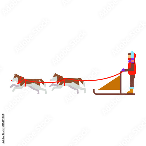 Dogteam flat icon