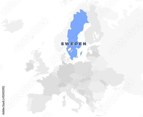 Sweden Location Map