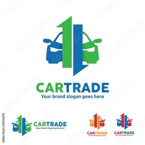Car Trade Logo, Car Rent Logo
