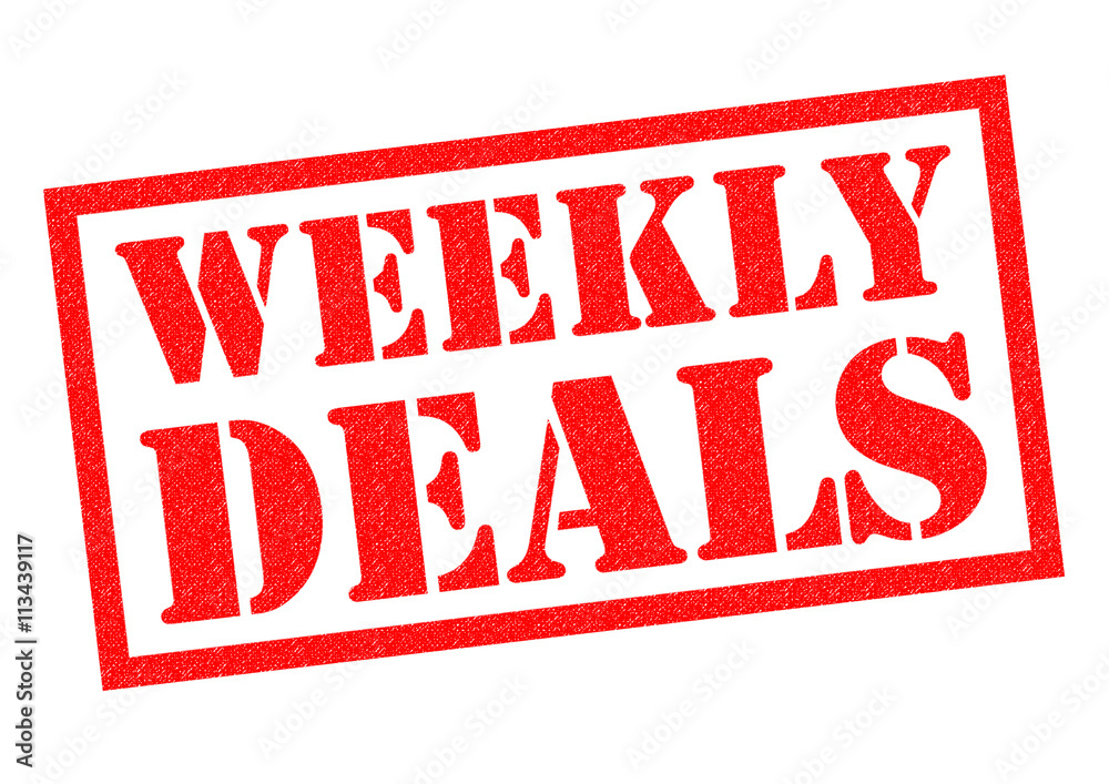 WEEKLY DEALS WEEKLY DEALS