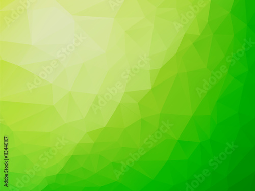 geometric green background