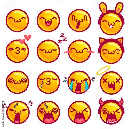 smiles for web icons