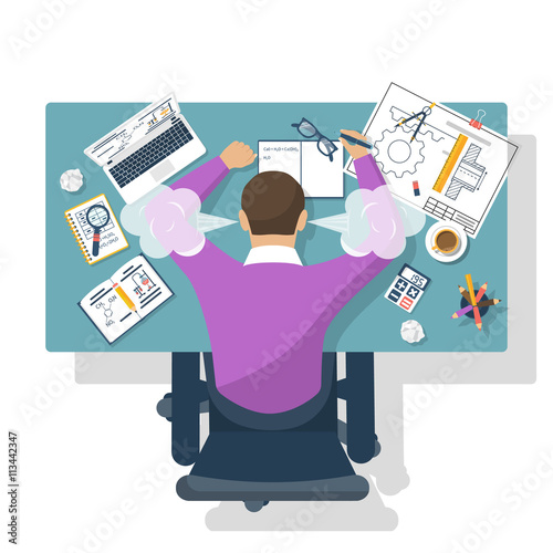Student stress vector