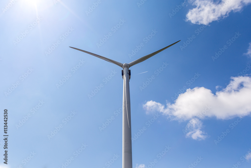 Windmill on a blue sky Windmill on a blue sky