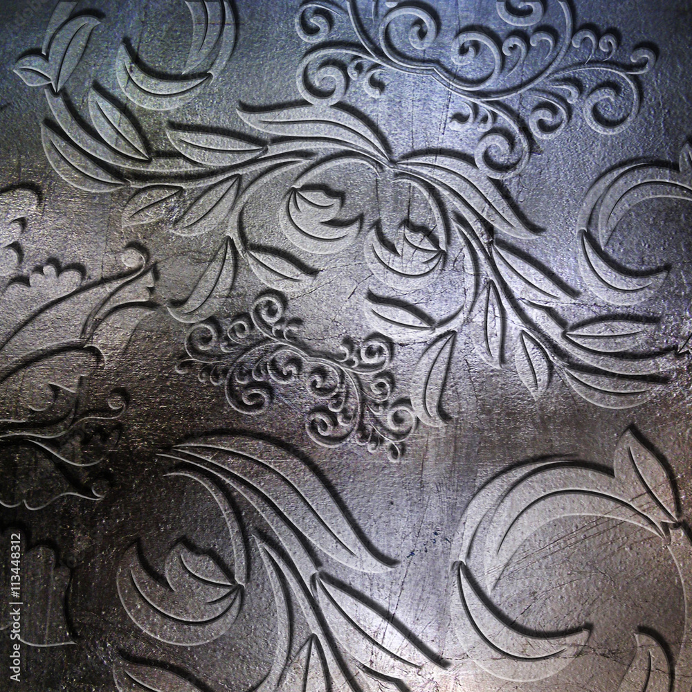 steel metal plate background