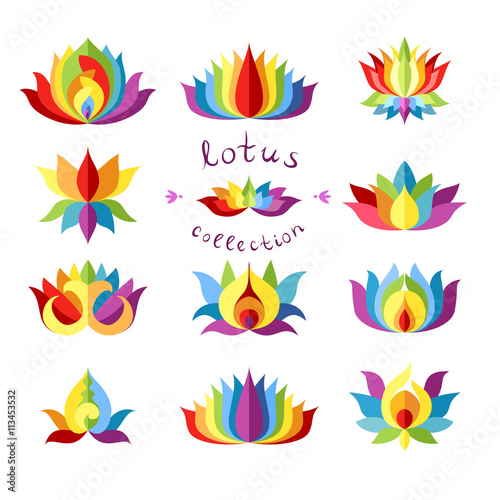 Rainbow Lotuses Collection
