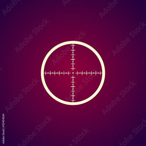 Sight device icon.