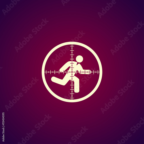 Sight device icon.