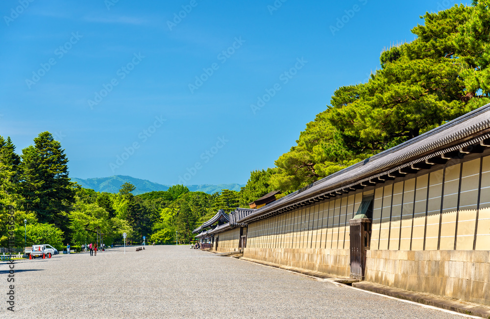 Wall of Kyoto-gosho Imperial Palace