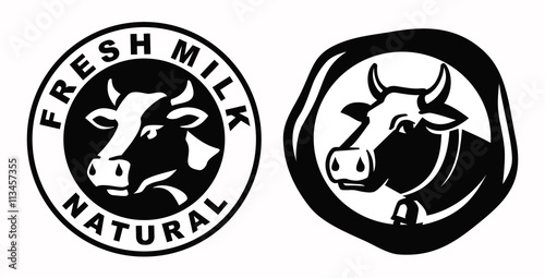 cow color head