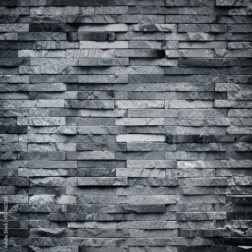 pattern of decorative slate stone wall surface