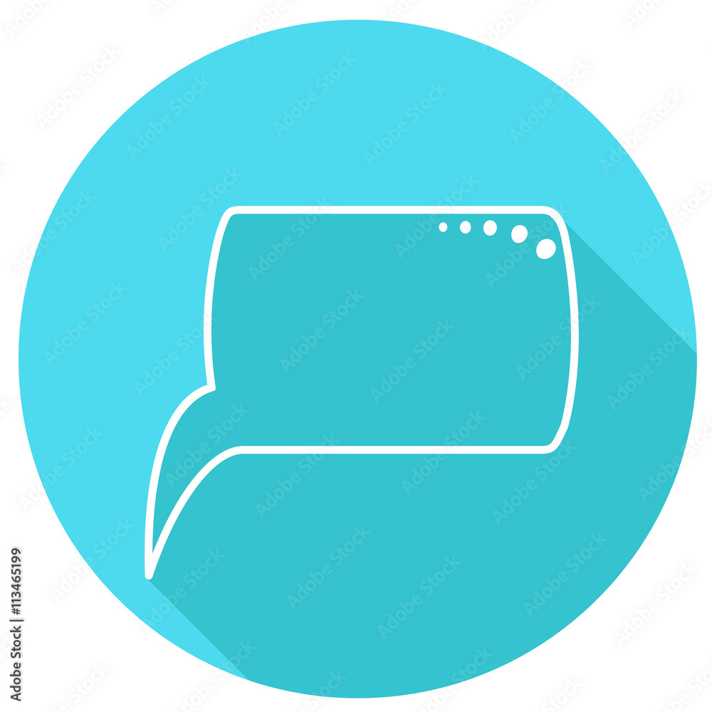 Fototapeta premium Round speech bubbles