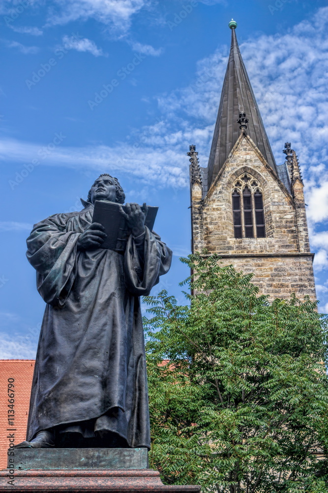 Erfurt, Luther vor Kaufmannskirche