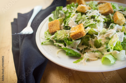 Photography Fresh Caesar Salad