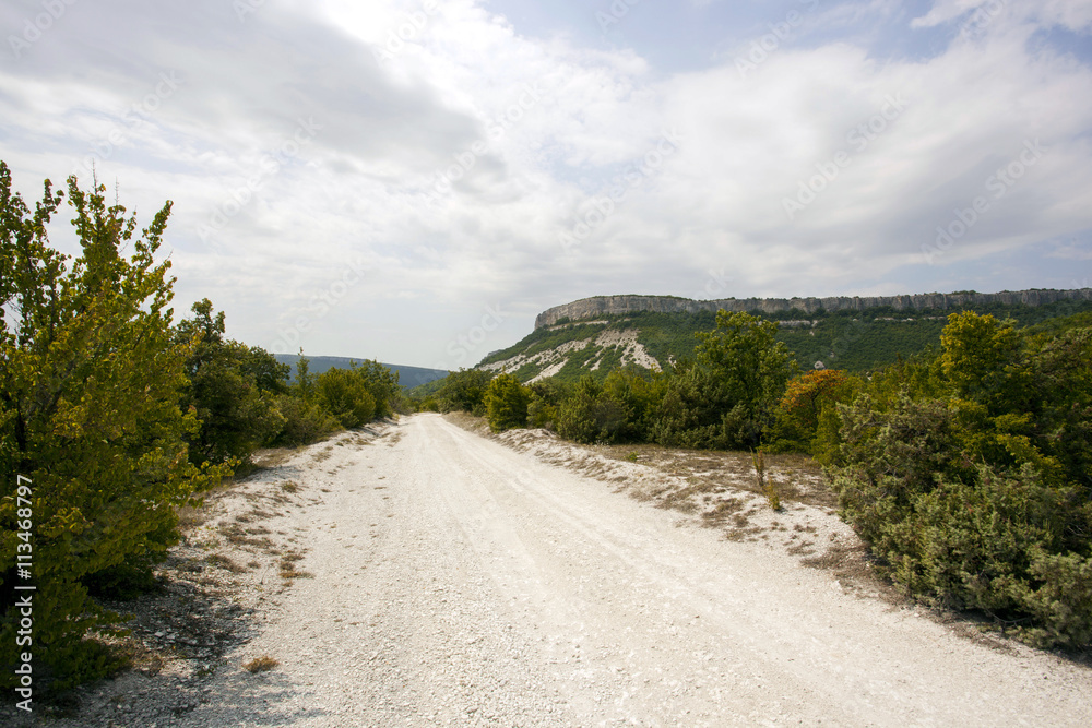 The trip through the mountains