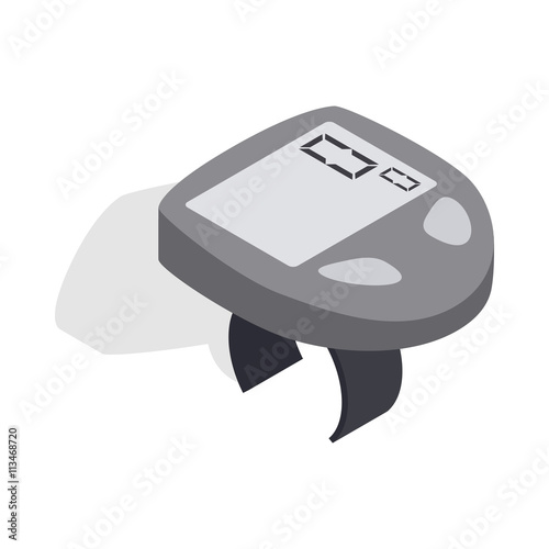 Bicycle speedometer computer icon