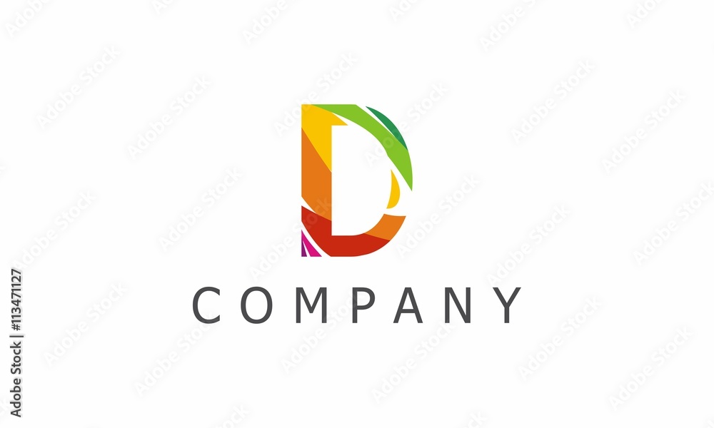D logo by OriQ D logo by OriQ