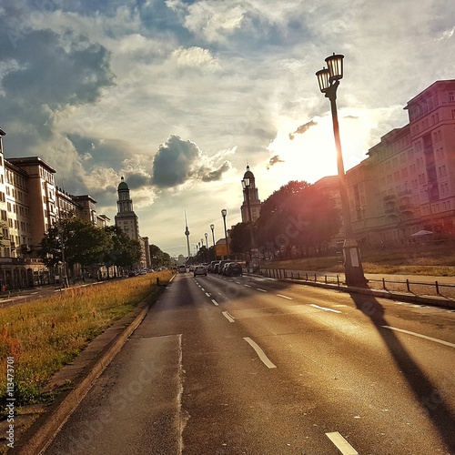 Photography Frankfurter Tor am Abend