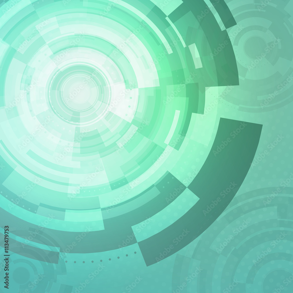 Abstract vector digital technology background