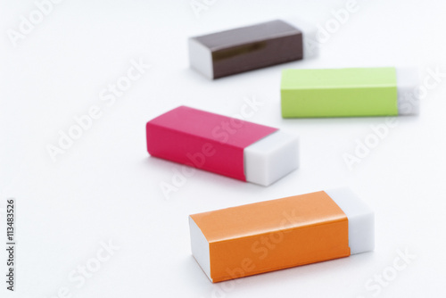 They lined up in random eraser photo