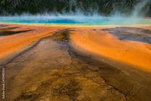 Grand Prismatic Spring, Yellowstone National Park © forcdan