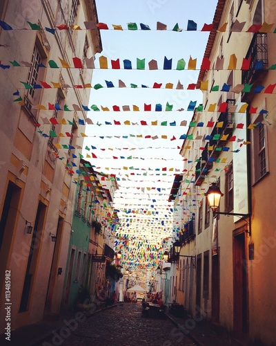 'Festa Junina' on the streets of Salvador, Bahia, Brazil