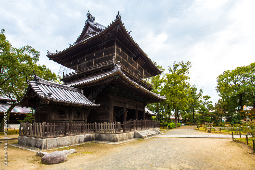 Shofukuji Zen Temple in Fukuoka, Japan. Shofukuji Zen Temple in Fukuoka, Japan.