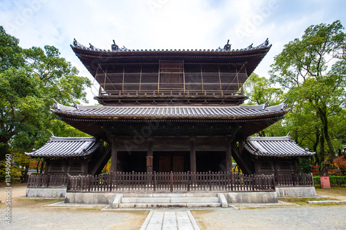 Shofukuji Zen Temple in Fukuoka, Japan.
