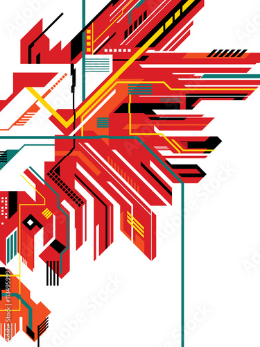 line abstract background wallpaper..