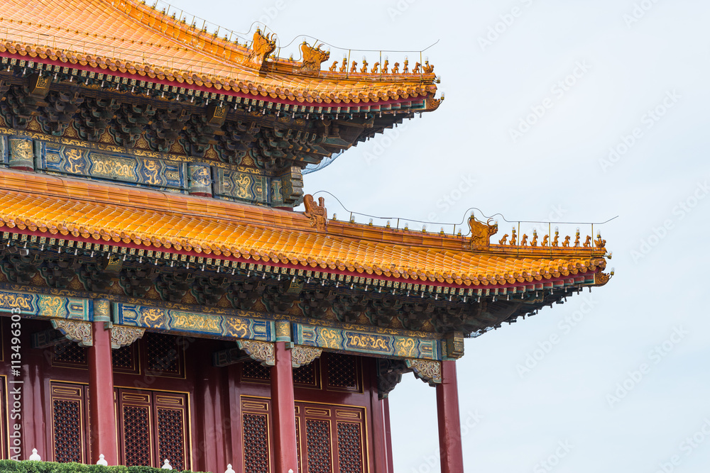 Tiananmen building is a symbol of the People's Republic of China.Located in the capital of the People's Republic of China, the center of Beijing Tiananmen building is a symbol of the People's Republic of China.Located in the capital of the People's Republic of China, the center of Beijing