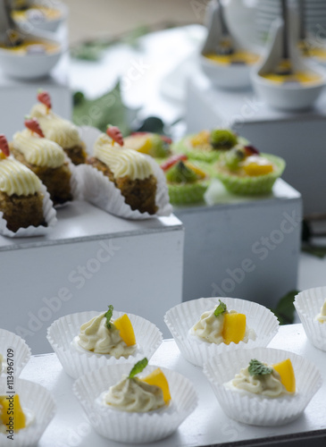 Postres en evento especial boda